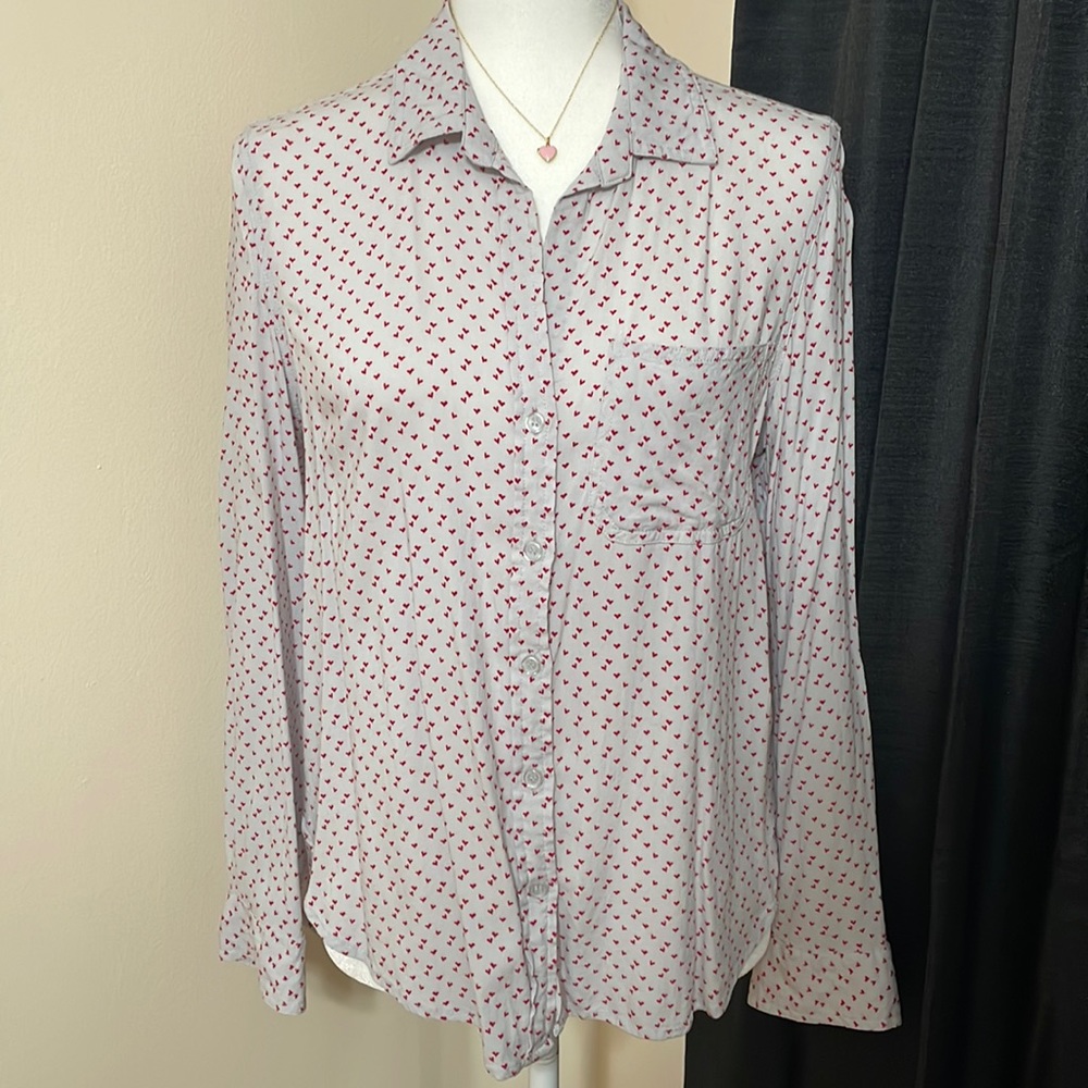 Velvet Heart ❤️ Button Down Shirt